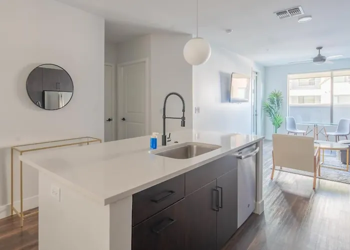 Apartamento Stylish 1bd - Pool, Gym, Parking, W-d - Sleeps 4 Tempe