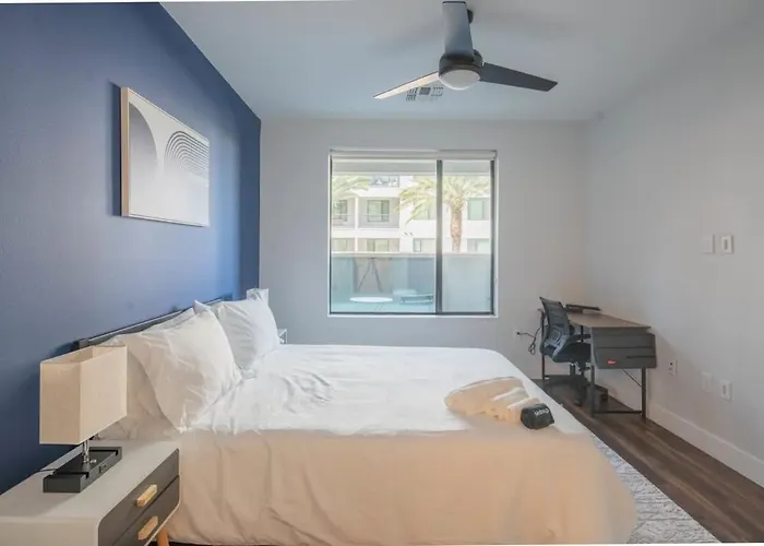 Apartamento Stylish 1bd - Pool, Gym, Parking, W-d - Sleeps 4 Tempe