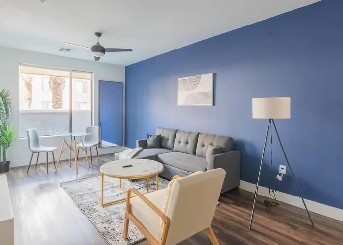 Stylish 1bd - Pool, Gym, Parking, W-d - Sleeps 4 Apartamento Tempe