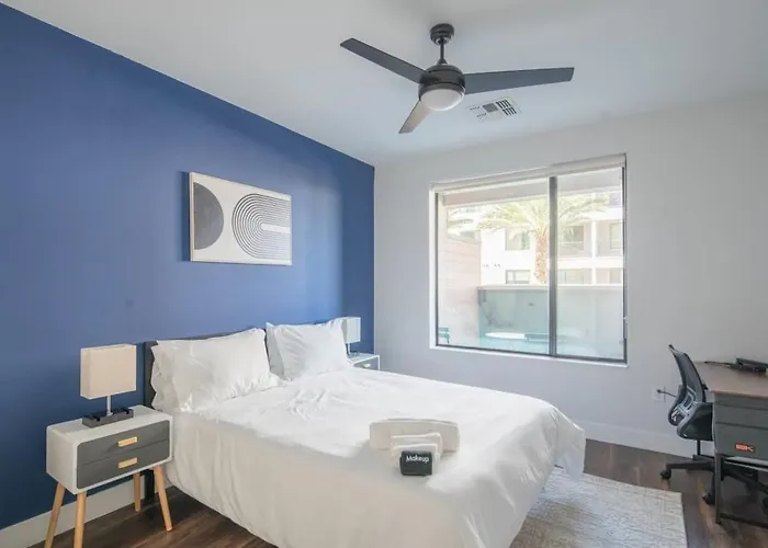 Apartamento Stylish 1bd - Pool, Gym, Parking, W-d - Sleeps 4