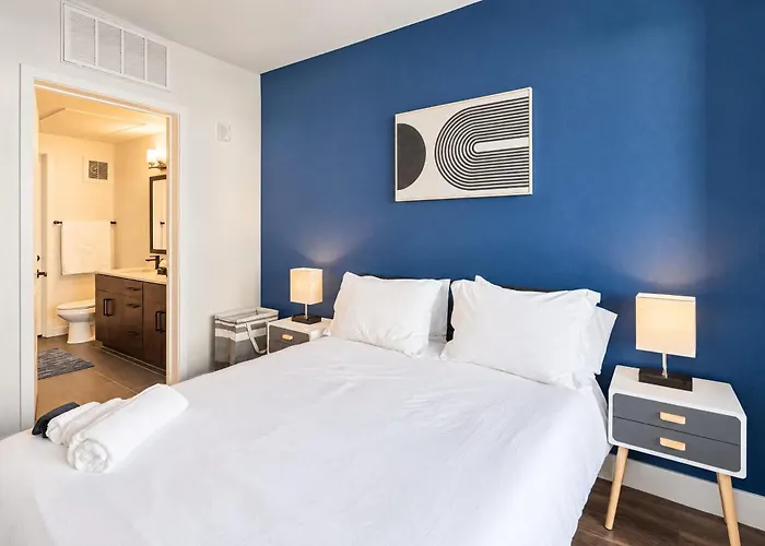 Apartamento Stylish 1bd - Pool, Gym, Parking, W-d - Sleeps 4 Tempe